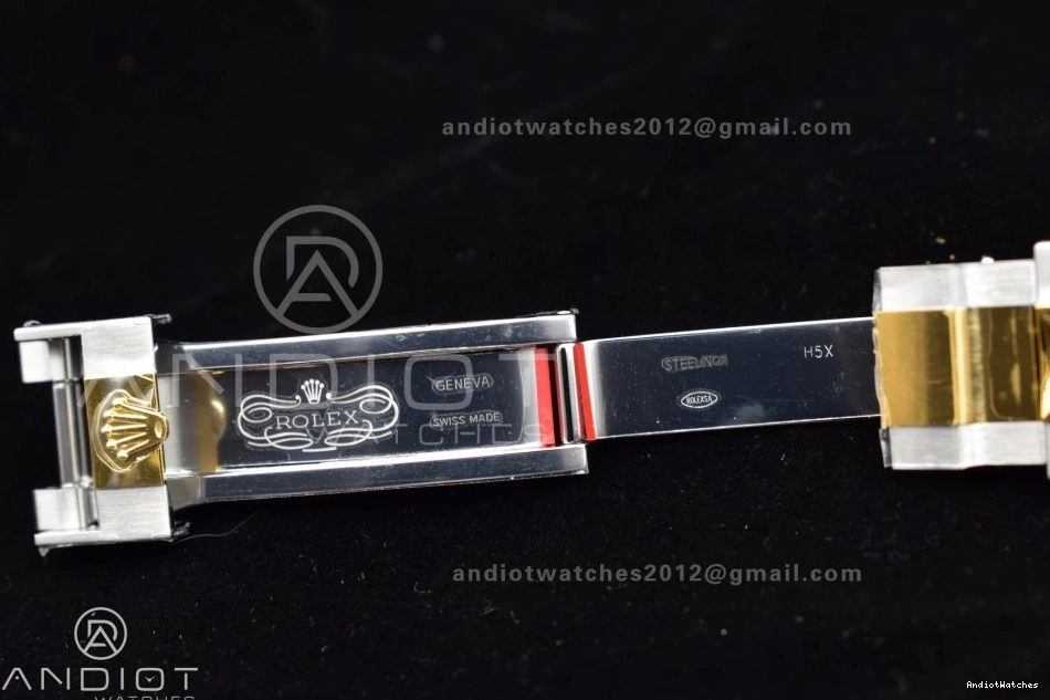 Best 1:1 Steel DD 36mm VSF 904L Black 124273 842 YG Edition Dial Bracelet SS on Resilient Explorer 0108